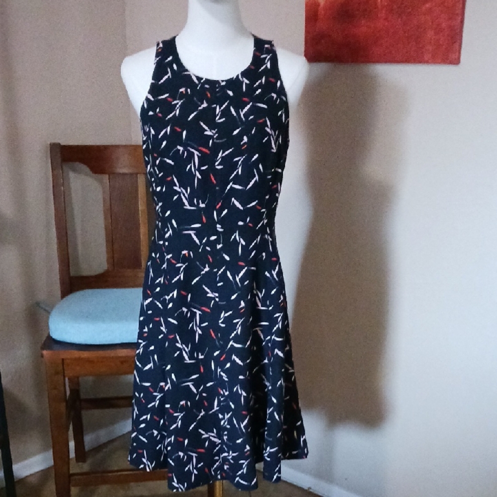Banana Republic Navy Sleeveless  Dress